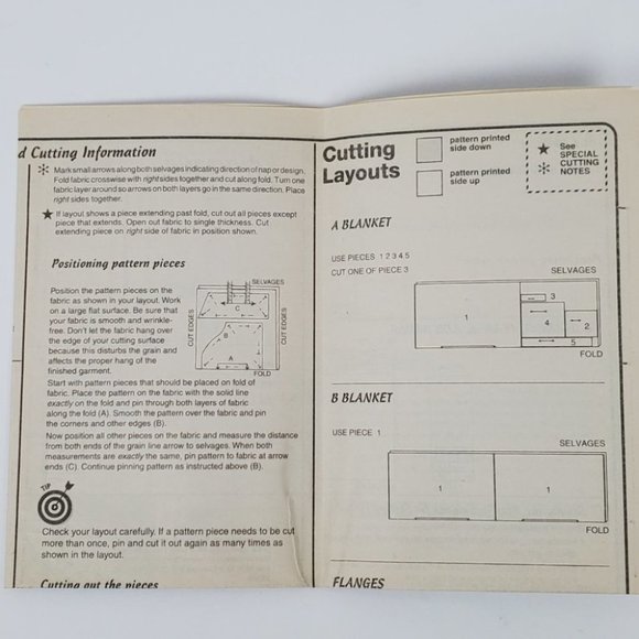 Simplicity Sewing Patterns for Dummies Fleece Blankets & More, One Size - Picture 6 of 9